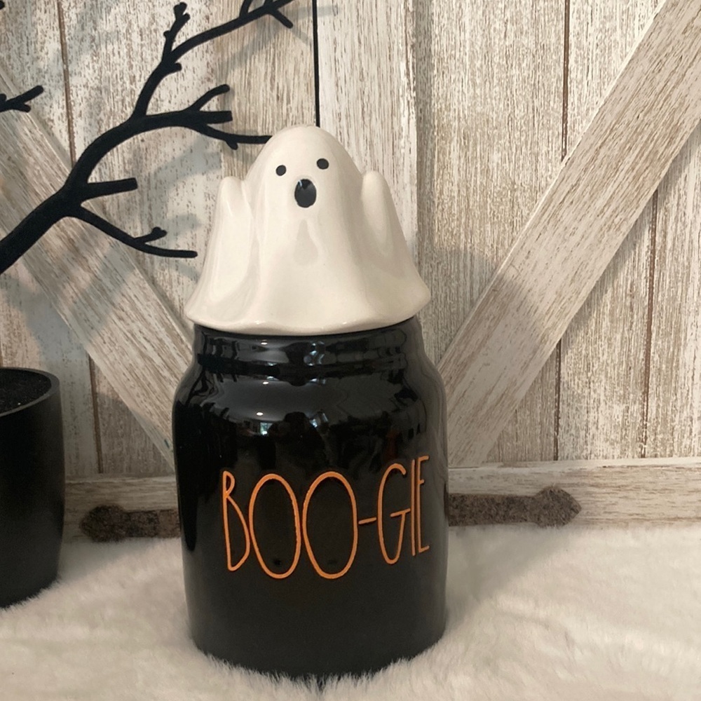Rae Dunn BOO-GIE Canister